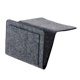 thumbnail image 1 of Bolsa de almacenamiento de fieltro para cabecera con bolsillos, organizador colgante para teléfono, cama, sofá, escritorio, 1 of 4