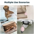 thumbnail image 3 of YUNOVA Airtag Keychain Holder Case for Apple Airtag, 4 Pack of IPX8 Waterproof, Fully Shockproof, Anti Scratch Airtag Holder Case for Key, Kid, Bag, Luggage, Pets Collar, 3 of 7