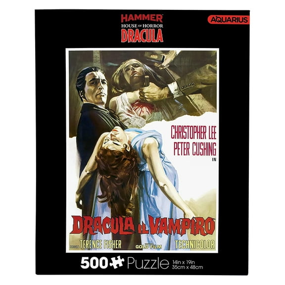 Hammer Dracula 500 Piece Jigsaw Puzzle