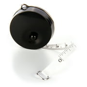 Ozark Trail 60 in Fish Measuring Tape with Push Button Retract, Compact Vinyl Tape Measure for Fishing and Outdoor Use