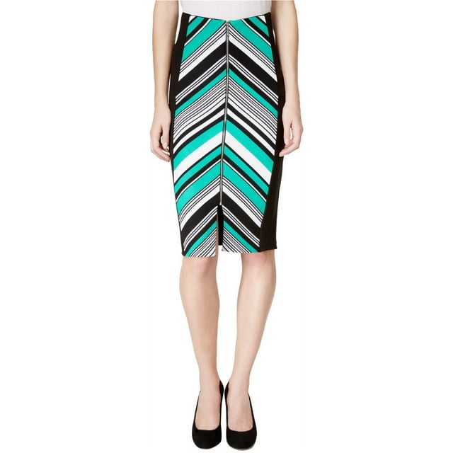 XOXO Jupe Crayon Midi pour Femmes, Multicolore, Juniors, Moyen