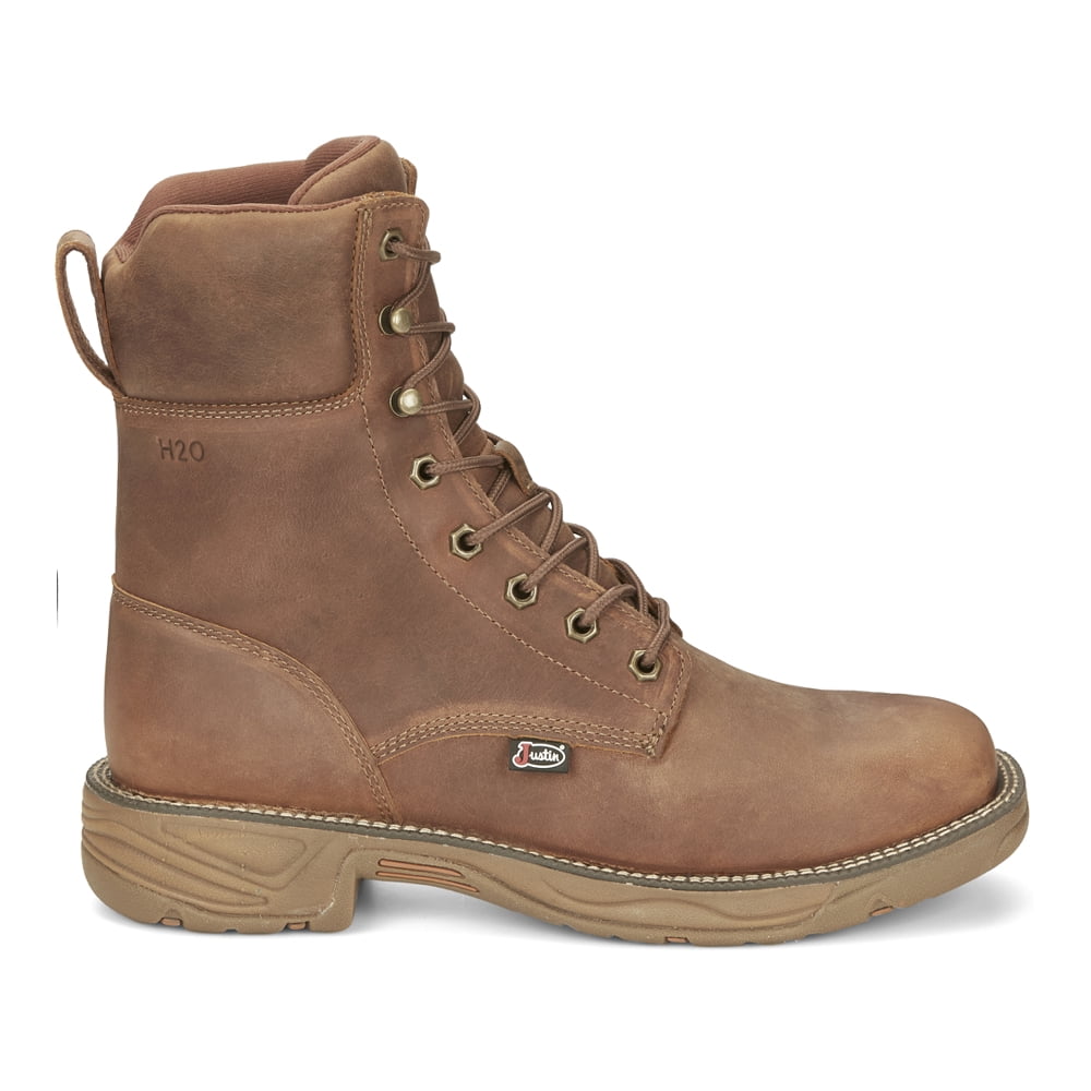 NWOT Justin Original Work Boots Rush Strike Camo 17 In Snake Resistant Soft Toe Rush Strike 17 main image 2