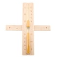 thumbnail image 2 of LOVIVER 15 Minutes Sauna Room Rotating Sand Clock Timer Wall Mounting Wood Hourglass, 2 of 8