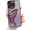 Purple, variant on Chrome Case for Women/Girls, Gradient Glitter Butterfly Quicksand Plating Clear Phone Cases for iPhone Compatible with iPhone 12, Black