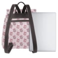 thumbnail image 3 of Fotbe Pink Disco Ball Mochila Bolso con Estampado para Mujer, Mochila Antirrobo de Nylon Impermeable, Bolsa Ligera de Hombro, 3 of 4