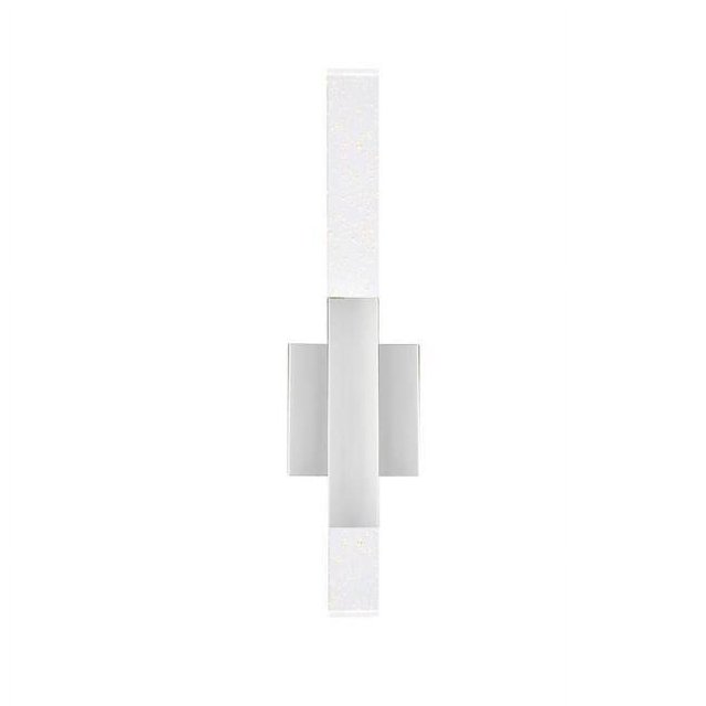Elegant Lighting Ruelle Moderne 2 Lumières Applique Murale LED Chrome Intérieur