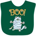 thumbnail image 3 of Inktastic Boo with Mummy Cat Boys or Girls Baby Bib, 3 of 4