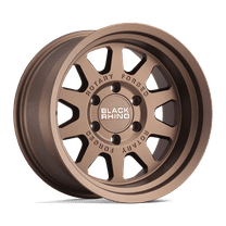 Black Rhino Flow Formed Aluminum Rim BRSDM 16X8 6X5.5 M-BRNZ -10MM, 1680SDM-06140Z12A