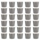 thumbnail image 3 of 50 Uds. Cajas para hornear magdalenas, envoltorios de papel para magdalenas, fundas para cumpleaños, 3 of 8