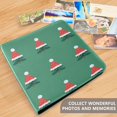 thumbnail image 4 of FORMRS 3 Ring Photo Album 4"x6" Self Adhesive Large Capacity PU Leather Cover, Christmas Trees, 4 of 8