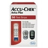 Accu-Chek Aviva Plus Blood Glucose Test Strips - 50 Test Strips per Box