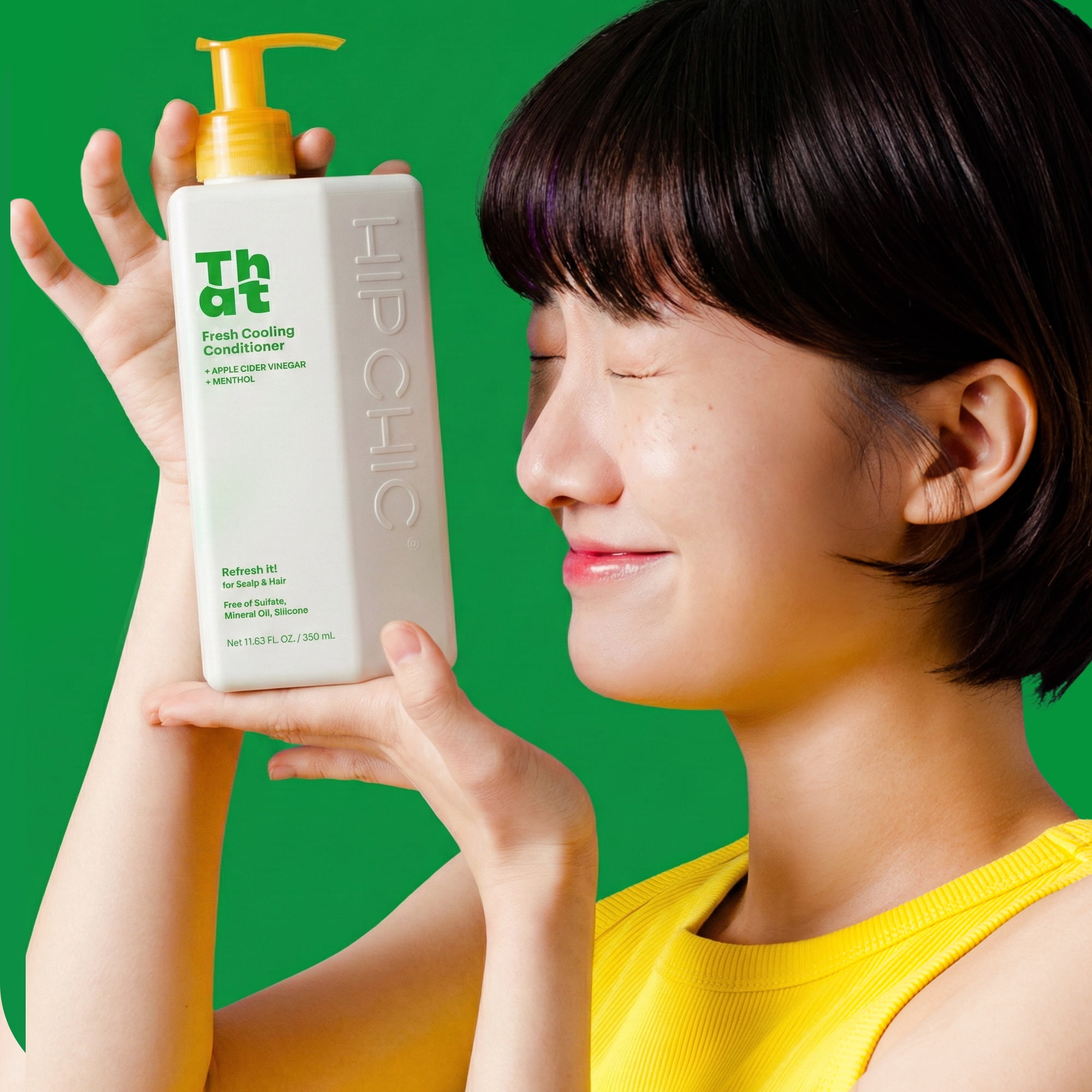 Hip Chic That Fresh Hair Cooling Conditioner, Lightweight Hydration for Refreshing Feel