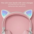 thumbnail image 2 of Leonard Bluetooth Headphones/ Kids Headphones/ Kids Wireless Headphones for Kids Headphone Wireless Headphones for Kids Toddler Headphones Baby Headphones Cat Ear Headphones Kids Bluetooth Headphones, 2 of 6
