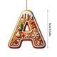 thumbnail image 2 of 26 Letters Christmas Tree Decoration Pendant Christmas Tree Ornaments Personalized DIY Christmas Ornaments Christmas Decoration Xmas Tree Hanging Decor Feature, 2 of 5