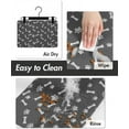thumbnail image 4 of WEISIPU Pet Feeding Mat Absorbent Dog Food Mat Quick Dry Dog Placemat Puppy Water Bowl Mat Pet Supplies, 4 of 7