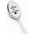 thumbnail image 1 of Christian Coffee Spoon Gifts for Daughter Son Birthday Gift from Mom Dad Jesus and Coffee Spoon for Coffee Lover Gifts for Best Friend Religious Gifts for Jesus Lovers Gifts for Boyfriend Girlfriend, 1 of 6