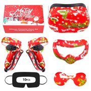 Accessories for Oculus Quest 2, VR Accessory Set for Meta Quest 2, Include Controller Grip Leather Cover, VR Shell Cover, Face Cover, Lens Cover and 10PCS Disposable Eye Cover