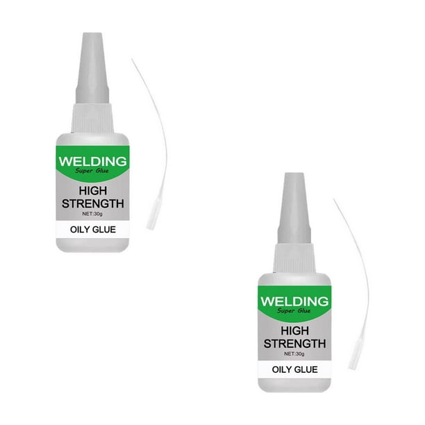 Universal Super Glue - 30 ml de cola plástica fuerte para metal, vidrio, cerámica, madera, resina - adhesivo de alta resistencia y unión rápida