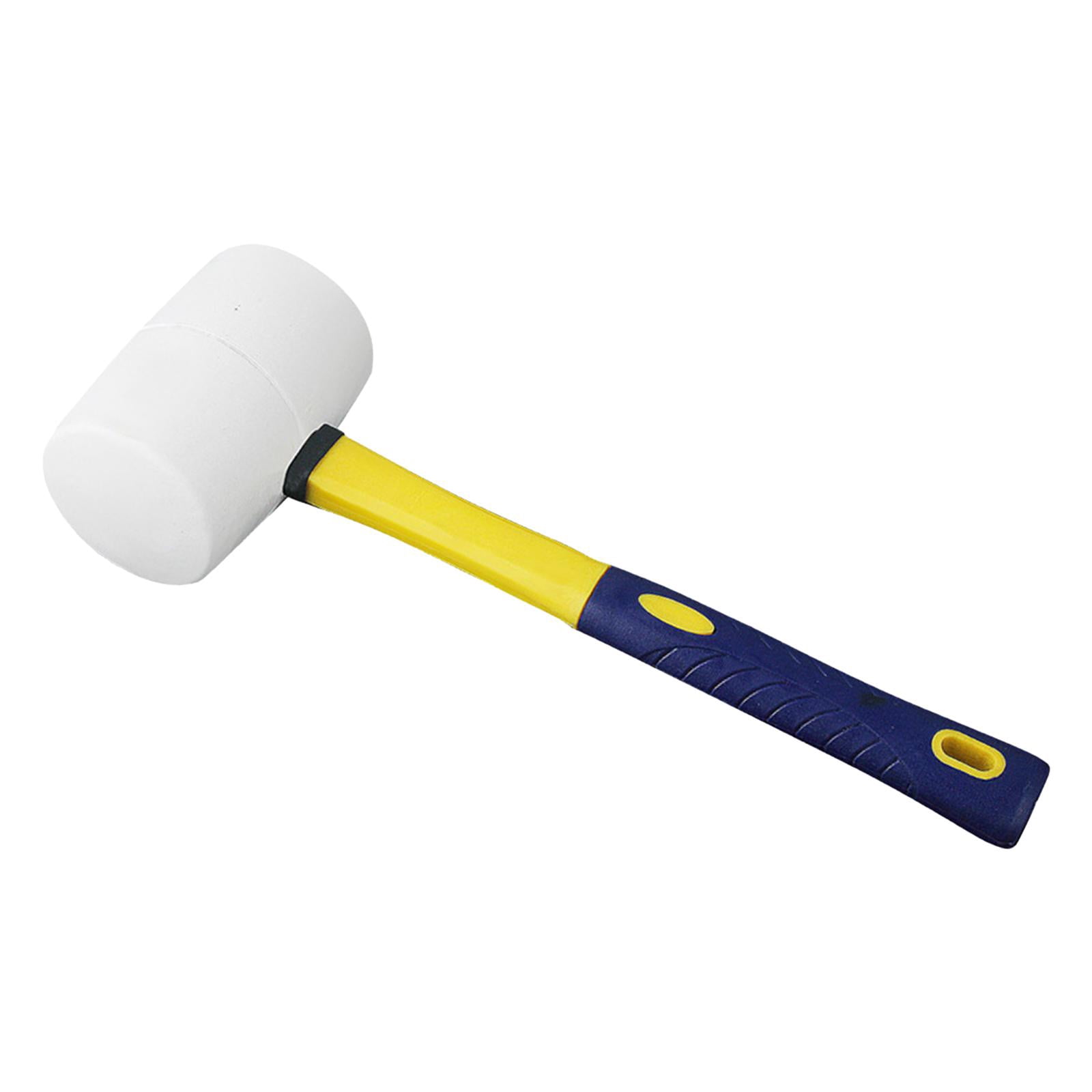Baoblaze Floor Rubber Hammer Installation Hammer Headset with Grip Handle Soft Hammer for Dia 6.6cm