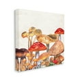 thumbnail image 4 of Stupell Industries Rustic Woodland Mushrooms Botanical & Floral Painting Gallery Wrapped Canvas Print Wall Art, 17 x 17, 4 of 8