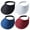 B, variant on 4-Pack Women Wide Brim Sun Visor UV Protection UPF50+ Hat Golf Visor with Clip, Black&white&khak&beige
