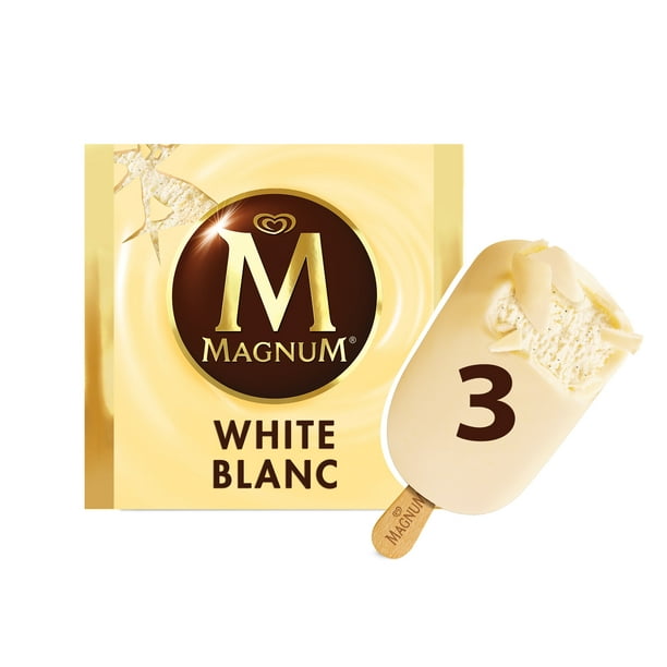 barre de crème glacée Magnum Blanc cacher 300 ml Barre de crème glacée