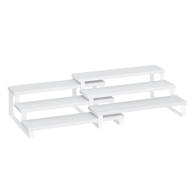 Organizador de Especias SONGMICS de 3 Niveles en Blanco Nieve y Blanco Nube