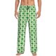 thumbnail image 1 of Fotbe Broccoli 1 Pantalones de Pijama para Hombre, Pantalones de Dormir, Pantalones de Casa con Cintura Ajustable y Bolsillos-X-Large, 1 of 6