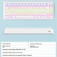 thumbnail image 4 of 68 Key Mechanical Keyboard USB Wired RGB Backlight LED Red Switch Keyboard for Game PC Laptop Office, 4 of 8