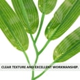 thumbnail image 3 of FENGGUIQU 50Ud Hojas De Bambú Simuladas Decorativas Verde Para Hogar Oficina Fiesta Material Premium, 3 of 6