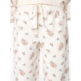 thumbnail image 5 of Celebrity Pink Women's Wide Leg Sweatpants with Wide Elastic Waist, Sizes XS-4X, 5 of 7