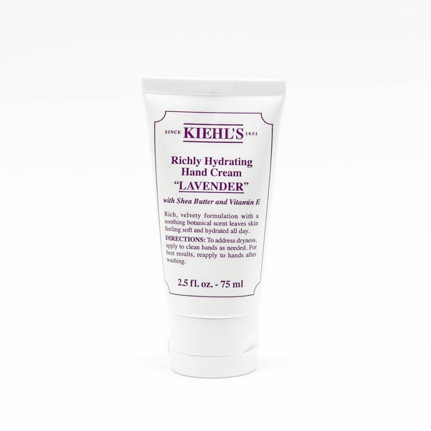 Kiehl's Richly Hydrating Hand Cream Lavender 2.5oz (75ml) Walmart