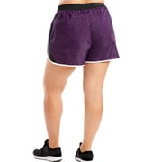 JMS من Hanes Womens Plus Size Active Run Shorts