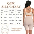 thumbnail image 3 of QRIC 2 Pack Slip Shorts Shapewear for Women Tummy Control Underwear High Waisted Shaping Panties Body Shaper Thigh Slimmer Black/Beige, 3 of 6