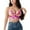 N, variant on MIASHUI Sparkly Sequin Bandage Crop Top Women's Dance Vest Bra Belly Outfit Sky Blue,One Size