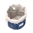 thumbnail image 4 of Drawstring Cosmetic Bag Travel Makeup Barrel Bags Quick Pack, 4 of 5