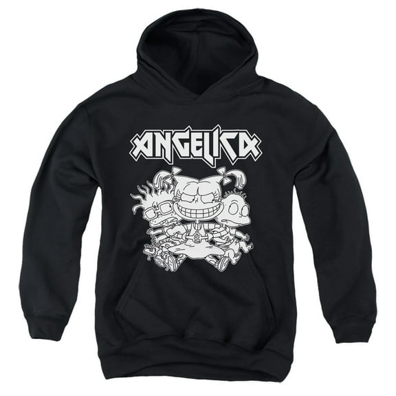 Rugrats Angelica Pickles Rocks Unisex Youth Pull-Over Hoodie