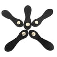 thumbnail image 4 of Juego de 5 piezas para coser tú mismo, cierres de lengüeta suaves y usables, perfectos para bolsos, bandoleras, carteras, hebillas a presión de cuero de latón antiguo negro, 4 of 8