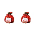 thumbnail image 1 of Yuarrent Regalos de Navidad Bolsa Cordón Lindos Chocolates Pequeños Juguetes Bolsa de Dulces Hotel Comedor Bar Tienda Decoración Colgantes Muñeco de nieve 2Conjunto, 1 of 6
