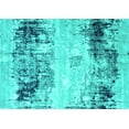 thumbnail image 1 of Ahgly Company Indoor Rectangle Oriental Turquoise Blue Industrial Area Rugs, 6' x 9', 1 of 4