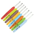 thumbnail image 4 of Crochet Hook Set with Case 16Pcs Multi Colour Crochet Hooks Yarn Knitting Needles Set Kit with Case Tool, 4 of 9