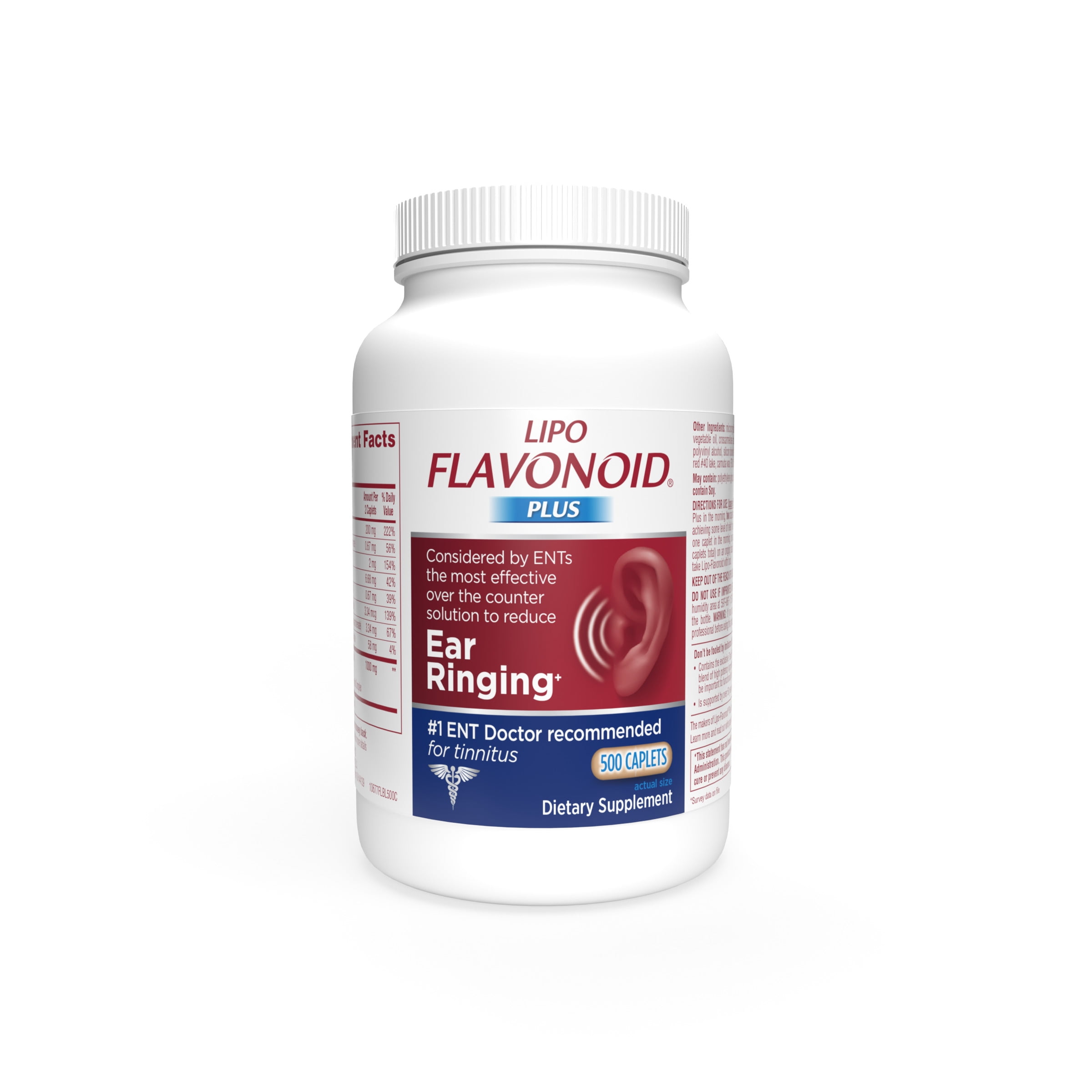 Lipo-Flavonoid Plus, Tinnitus Relief for Ear Ringing, Health Supplement ...