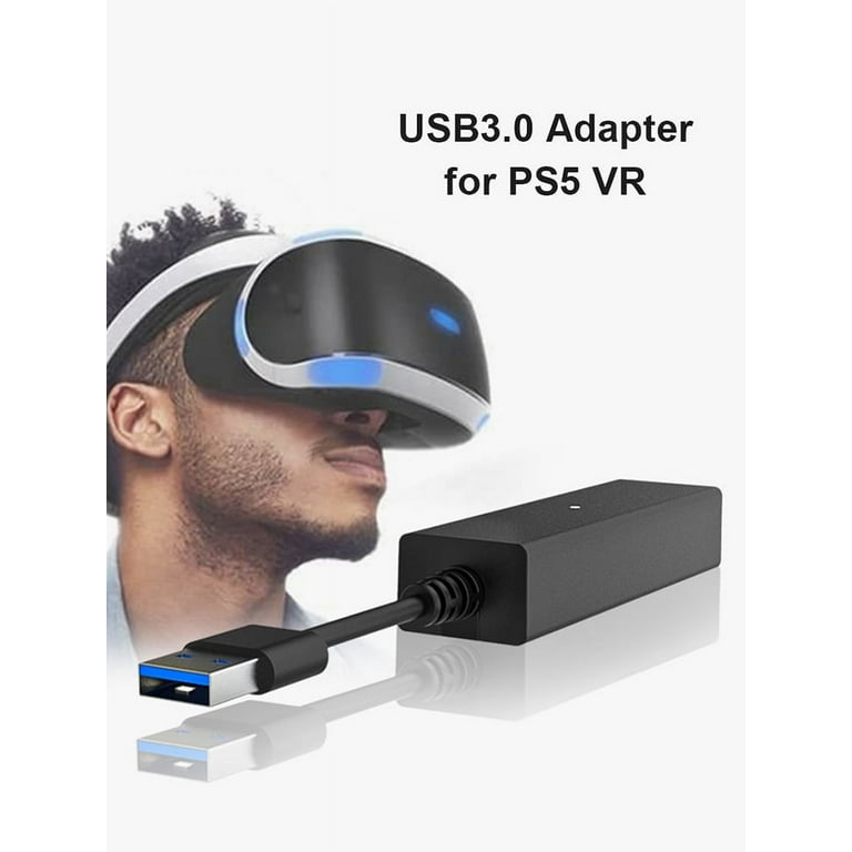 Aousin PS VR Adapter, PS4 Camera Adapter for PS5 Console, Mini USB