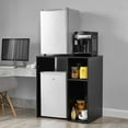 DormCo Yak About It Mini Fridge Dorm Station Black