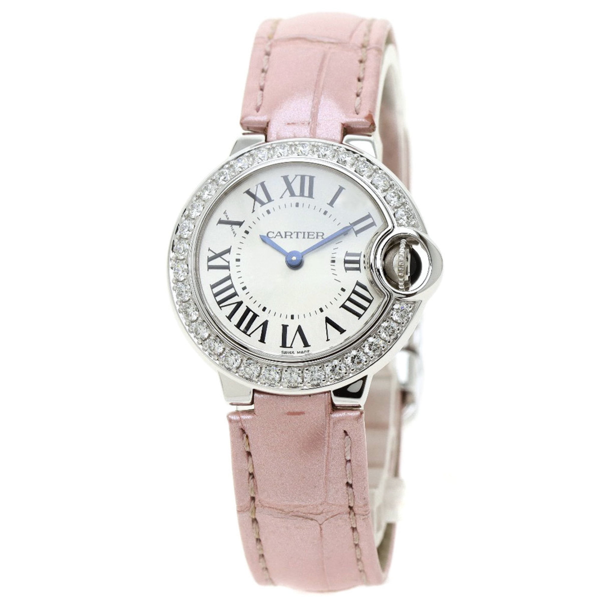 Reloj Cartier Ballon Blue con Diamantes y Oro Blanco Ecuador Ubuy