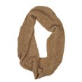 thumbnail image 3 of Women Knit Neck Cowl Scarf Shawl Wrap Loop Warmer Girl - Khaki Color, 3 of 3