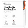 thumbnail image 5 of 12-Inch Bread Knife with Width Wave Teeth, Orange (Serrated), 5 of 7