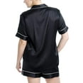 thumbnail image 4 of Women's 100% Silk Short Pajamas Set, 4 of 9