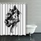thumbnail image 1 of ABPHQTO Head Black Panthers Profile Looking Into Cortinas de ducha Cortina de baño 150x180 cm, 1 of 1