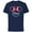 Navy, variant on Disney Minnie Mouse Mom Head Icon Magic Mother’s Day - Short Sleeve Cotton T-Shirt for Adults - Customized-Black